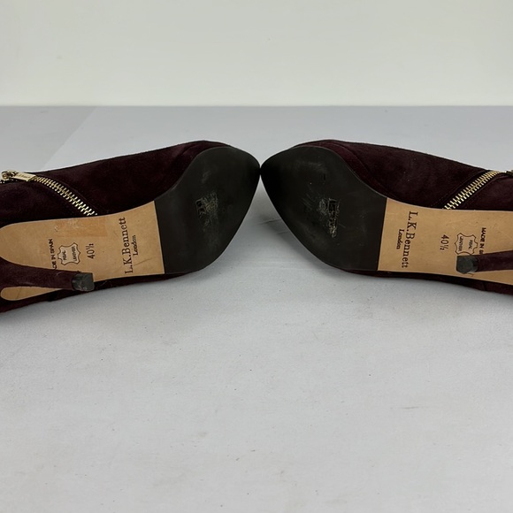 L.K.Bennett, Women’s purple pumps, size 40.5 - Picture 8 of 10